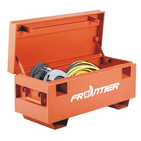 frontier d x h steel job site box|Jobsite Boxes at Lowes.com.